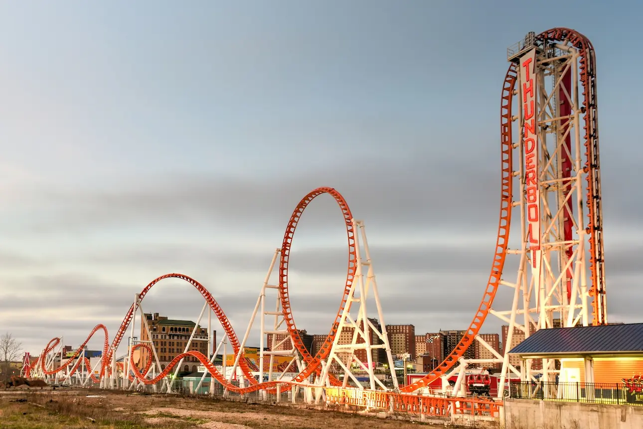 Seconden achtbaan aan gevoelens Seconden achtbaan aan gevoelens